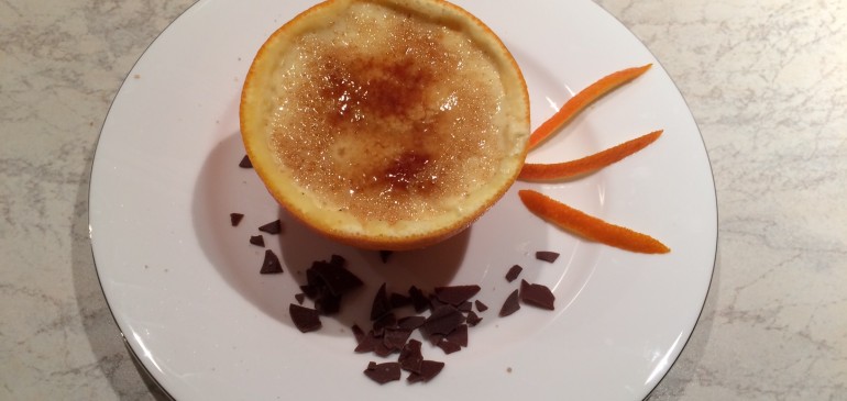 Gebrannter Orangen-Gewürz-Joghurt
