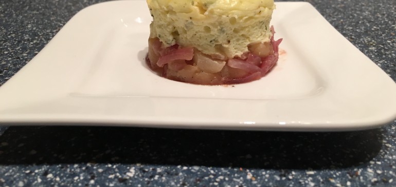 Apfel-Zwiebel-Salat mit Zitronenthymian
