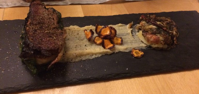 Rinderfilet im Mangoldmantel