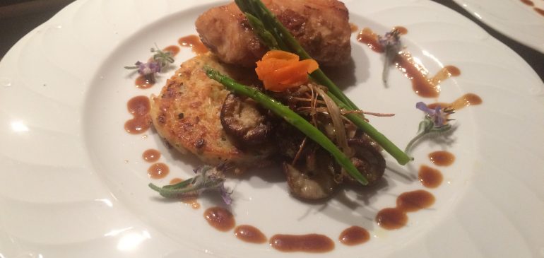 Krokodil mit Teriyaki