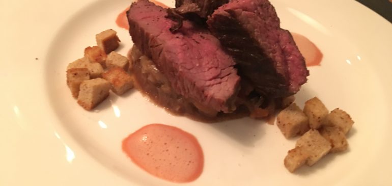 Tafelspitz vom Beefer auf Sauerkrauteintopf