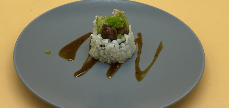 Smoked Wagyu Sushi