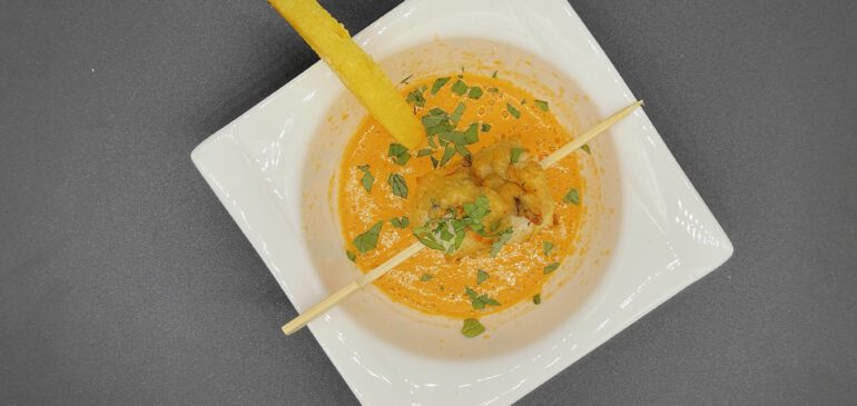 Languste an Tom Kha Gai