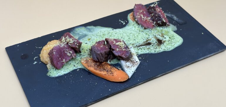 Tenderloin vom Angus in drei Fermentierungsstufen (Max & Sven)