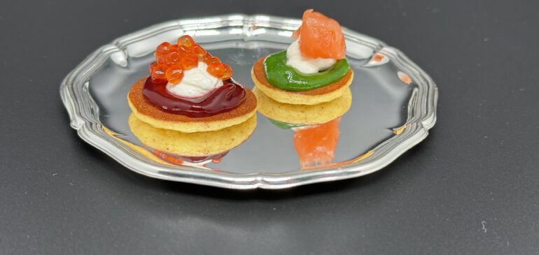 Backbord und Steuerbord – Blini mit Kieler Lachsforelle